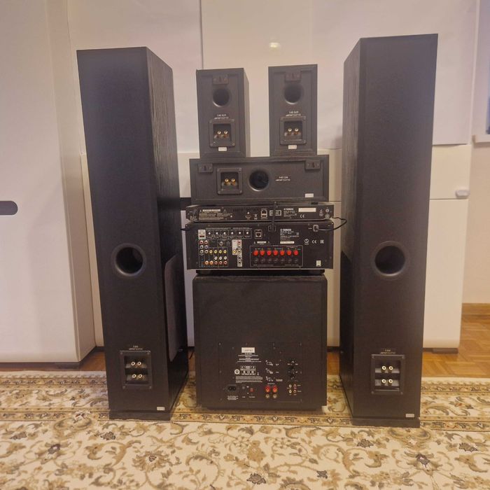 Kino domowe yamaha+Jamo Bluetooth hdmi USB