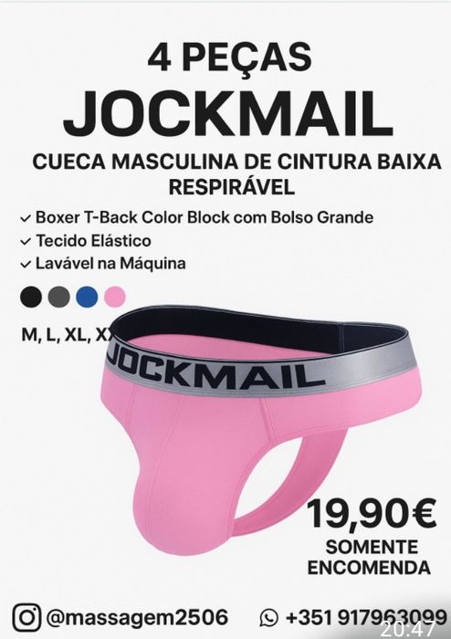 Jocktrap combo Somente encomenda