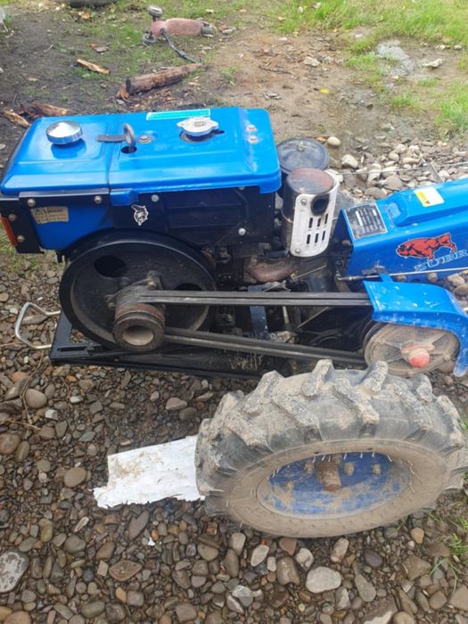 Мотоблок з прицепом