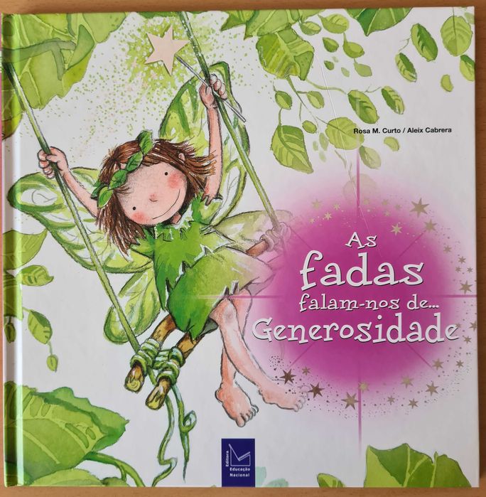 Livro infantil "As Fadas Falam-nos de... Generosidade"