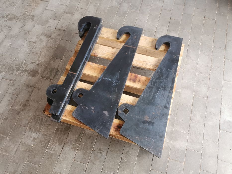 Mocowanie JCB Q-Fit #25mm odchylone na siebie