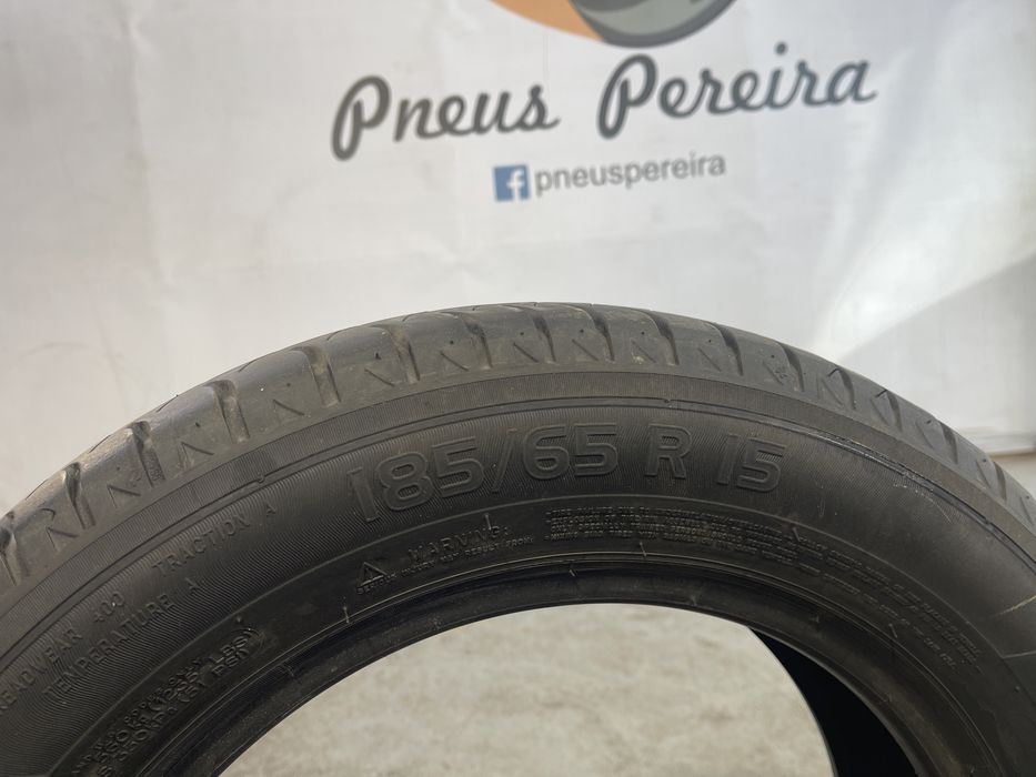 Pneus 185-65r15 Michelin como novos
