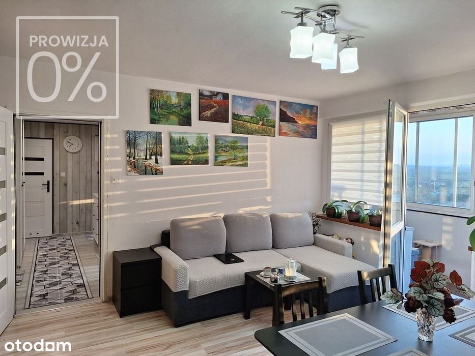 2 pokoje | Balkon z widokiem | Winda | Kurdwanów