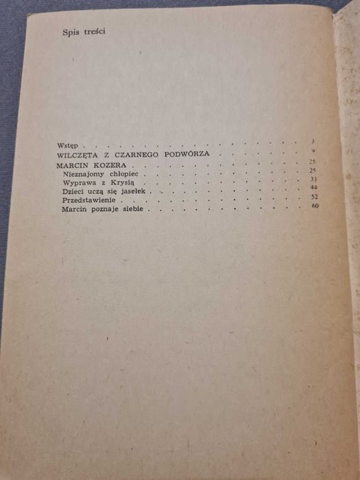 Wilczęta z czarnego podwórza M. Kozera