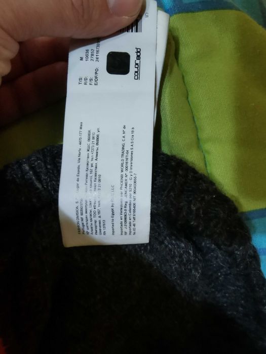 Camisola de lã modalfa preto
