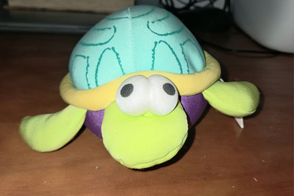2 peluches novos, tartarugas