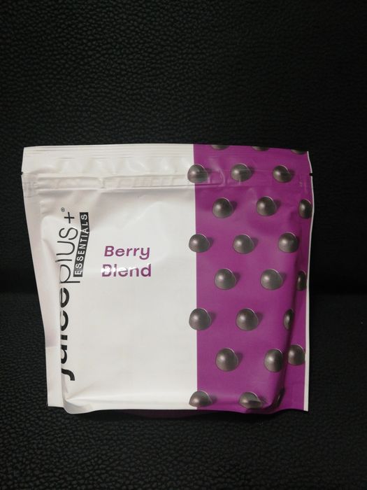 Zdrowe i wartościowe żelki jagodowe Juice Plus.