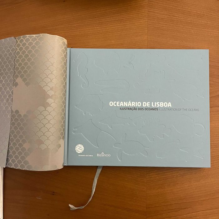 Oceanário de Lisboa - Ilustração dos Oceanos