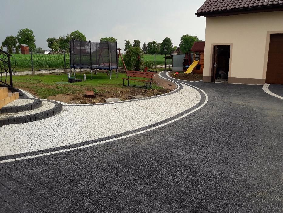 Brukarstwo układanie kostki utwardzenie terenu montaż ogrodzeń
