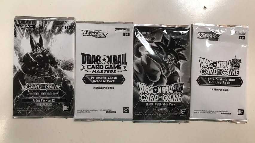 TCG Dragon Ball Super Card Game - Conjunto de Booster Promocionais
