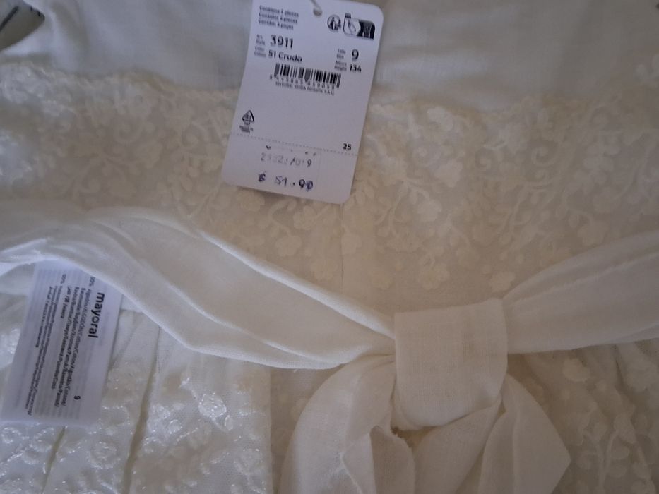 Vestido de cerimónia novo da Mayoral