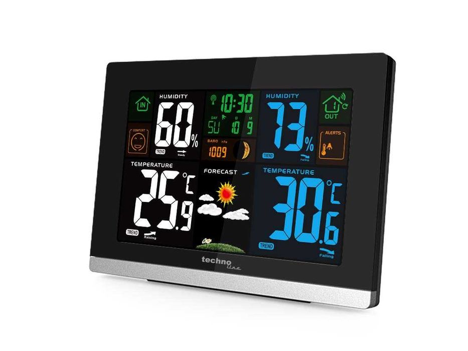 метеостанція Technoline WS 6462 температура вологість тиск радіогодинн