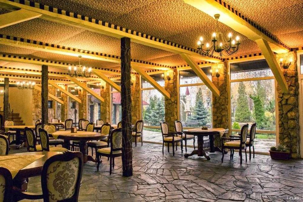 Замок люкс класса бильярд  лаунж зона 30 спальных Вышгород