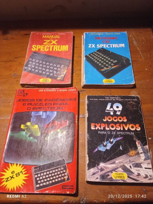 Livros Spectrum  antigos