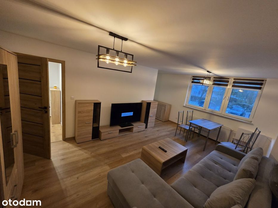 Urządzone mieszkanie parter blisko centrum