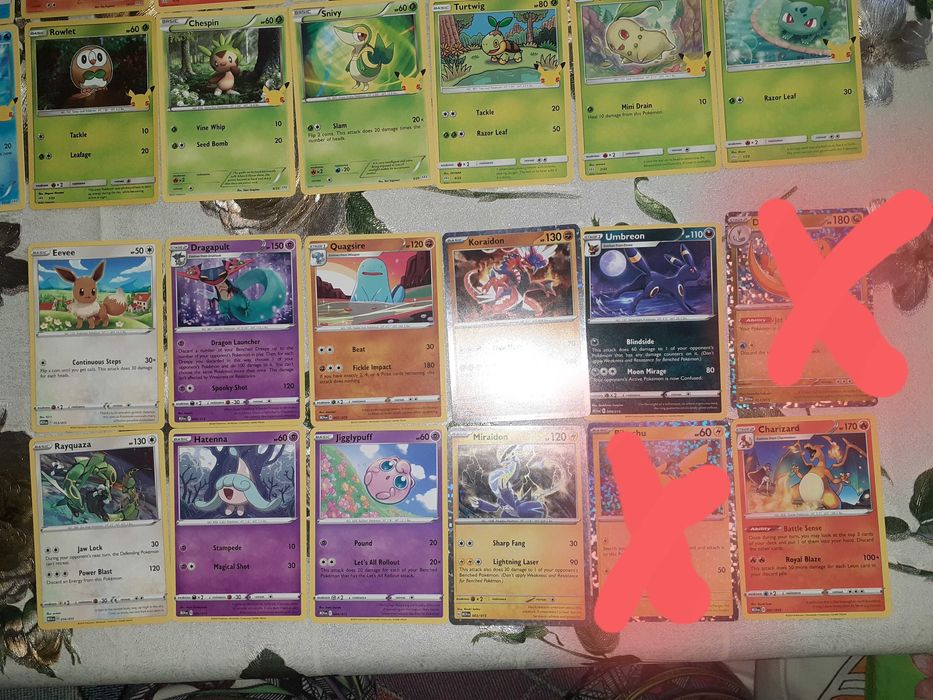 Zestaw karty Pokemon