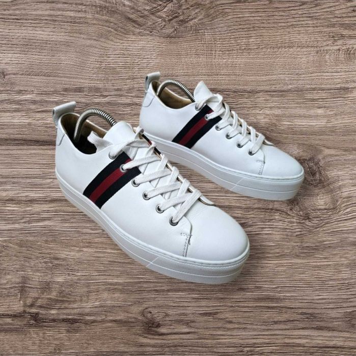 Buty skórzane Samsoe Samsoe 39(25,5cm) białe