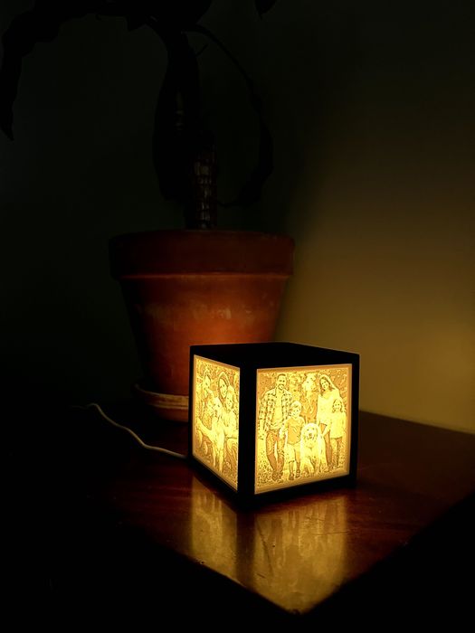 Luminária Cubo Memórias