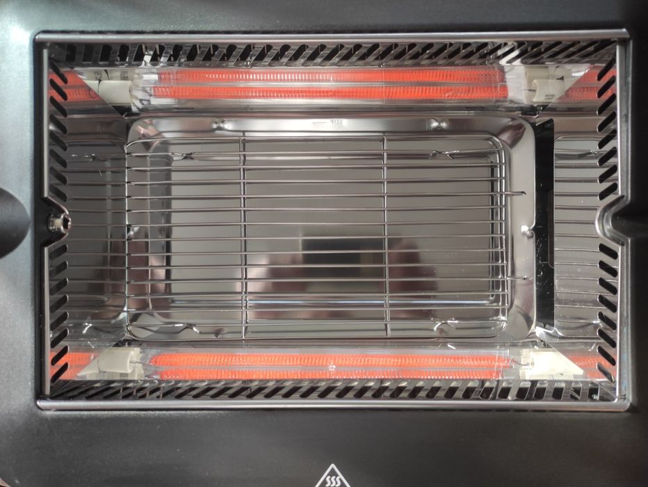 Nowy grill elektryczny do kebabów z funkcją podczerwieni