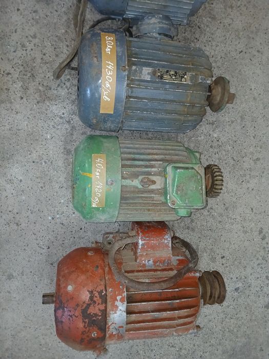 Продам електродвигун 3квт 1420 об/хв