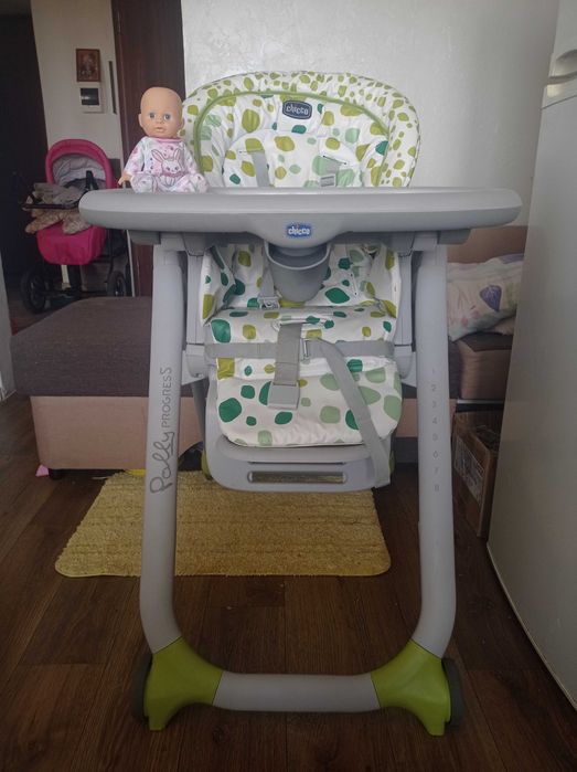 Стілець для годування дитини Chicco polly progress 5