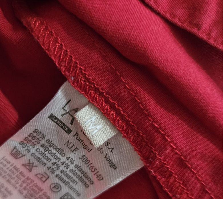 Camisa Vermelha La Redute Tamanho M