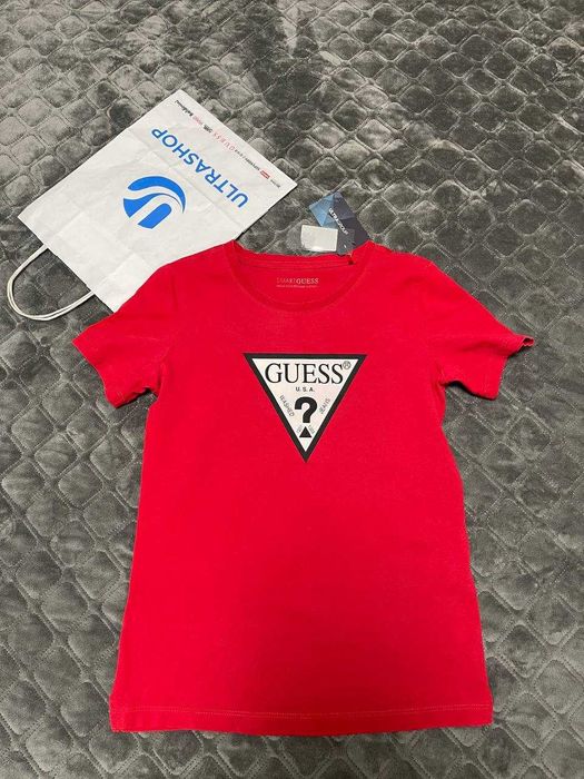 Женская футболка платье Guess футболка Гуесс майка