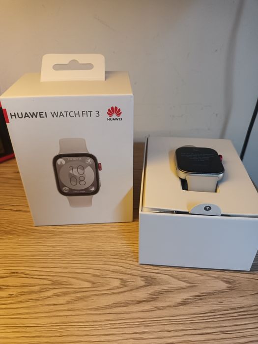 Huawei watch Fit 3 srebrny
