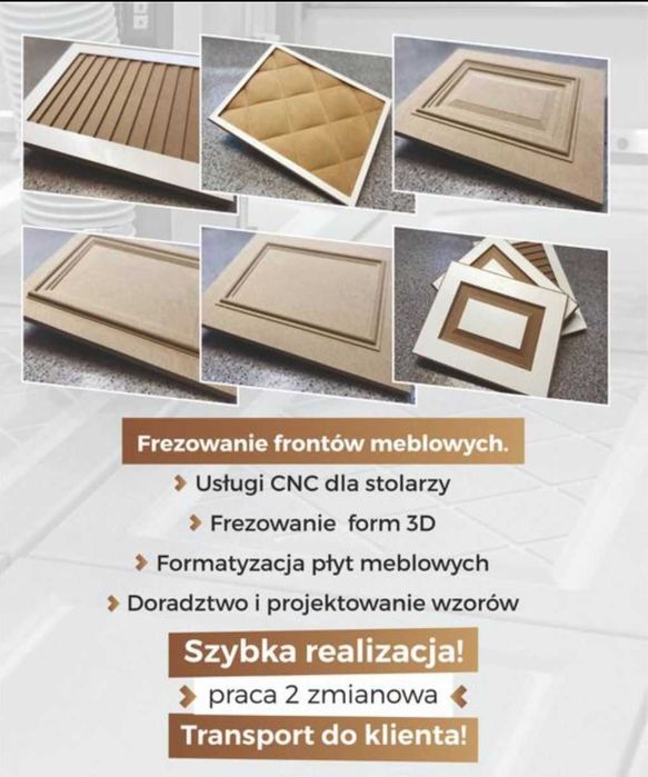 Sprzedam gotowy biznes - Produkcja frontów Meblowych Plotery CNC