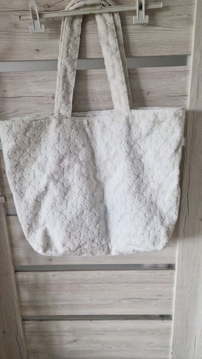 Torba plażowa biała