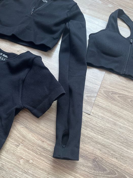 Ubrania damskie fitnes sport top joga