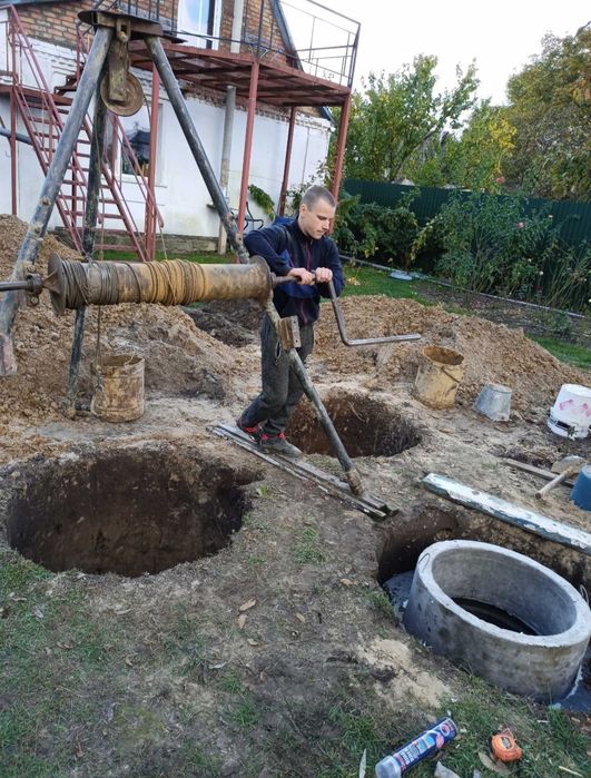 Копка ям, колодцев, траншея!Викачка ила ЯМ!чистка ЯМ!Вигребних!замена ...