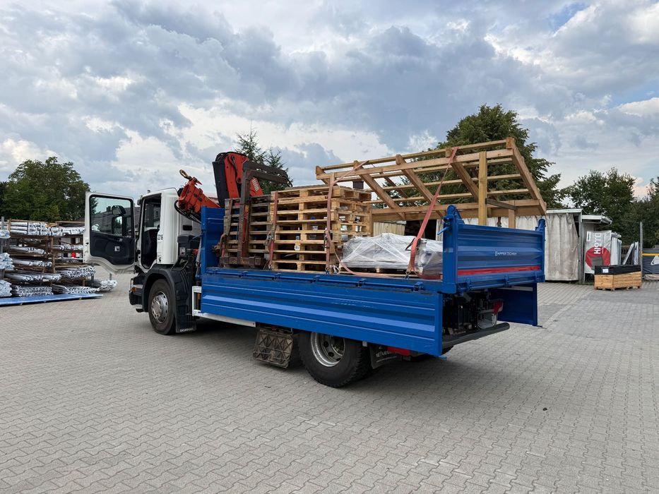Transport z HDS / wywrotka /