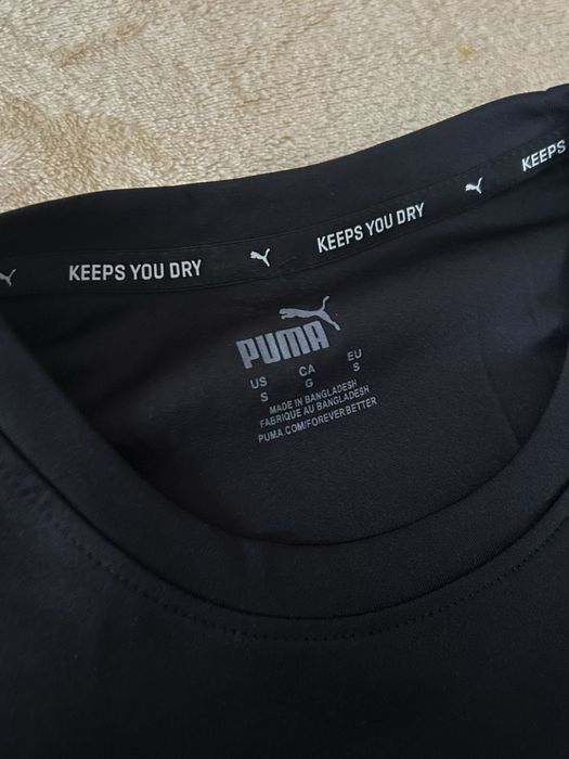 Черная Футболка Puma