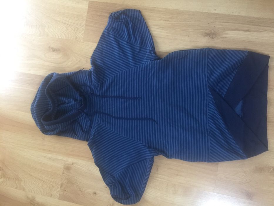 Bluza tunika granatowa