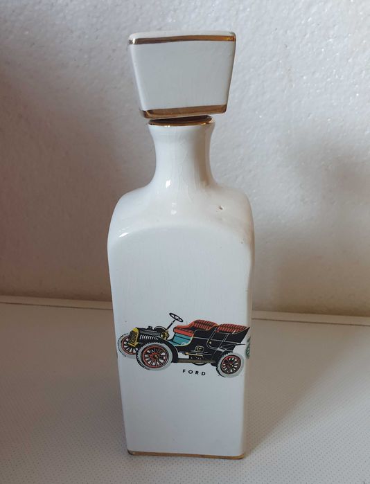 Garrafa para Gin com 3 Copos - vintage