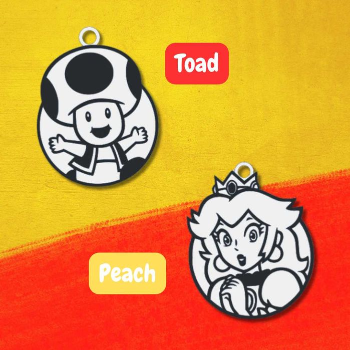 Porta-Chaves Super Mario 3D