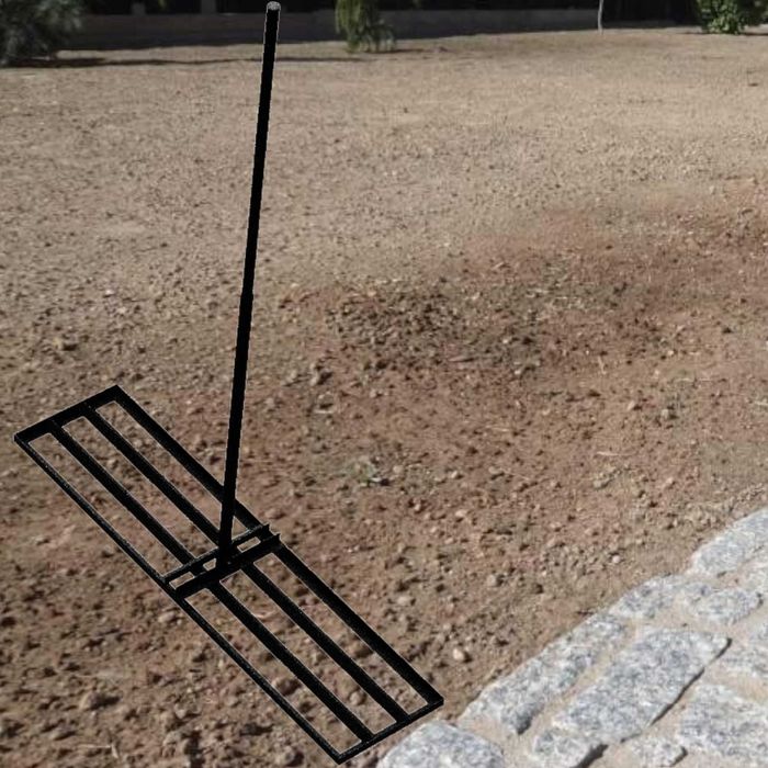 Niwelator Terenu do Trawnika Ogrodu 120x30cm Wyrównujący Duży Solidny