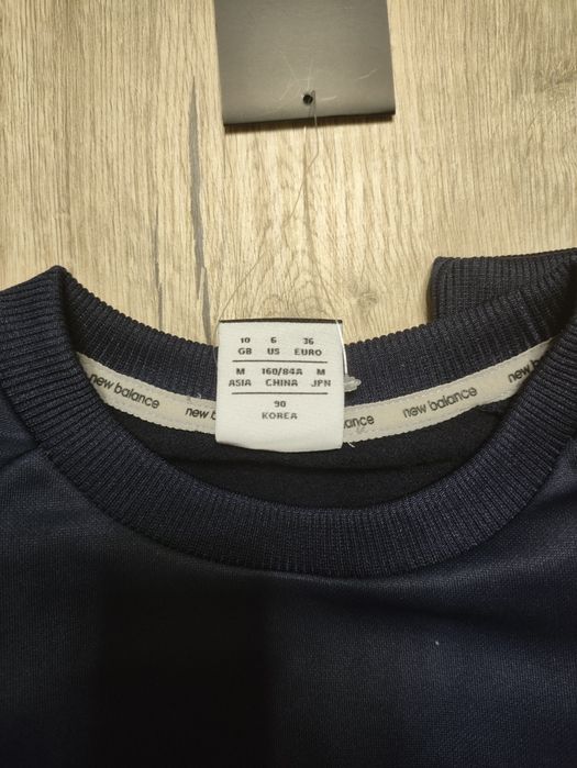 Світшот New Balance England Rugby M оригінал темно-синій