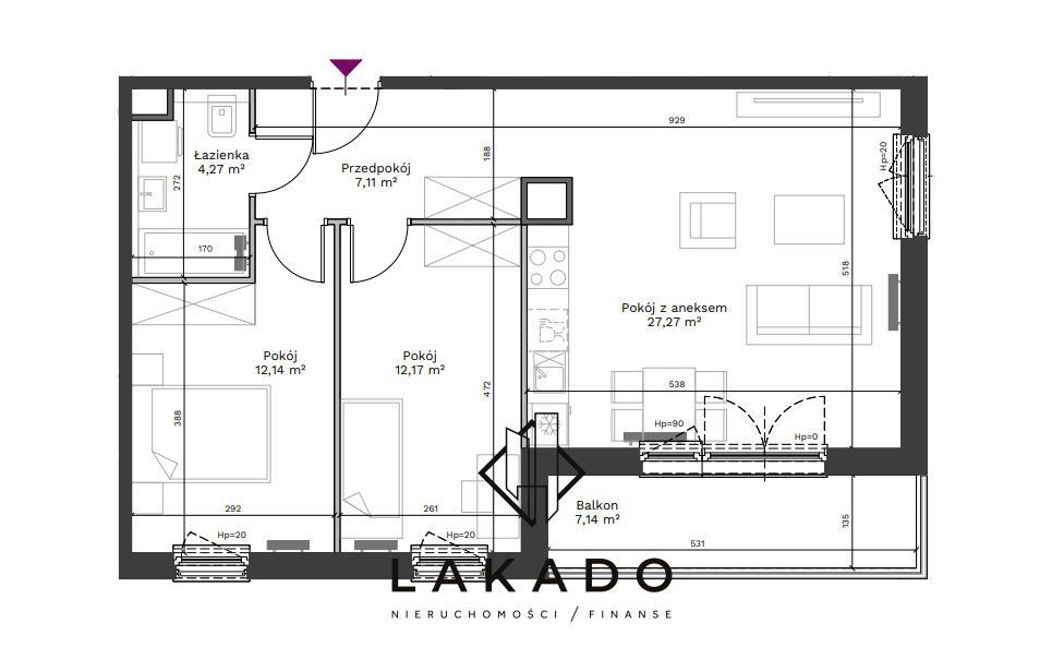 Gotowe M3❗Duży balkon❗Promocja ❗ - Widok 3