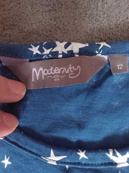 Ciążowy t-shirt r. 12