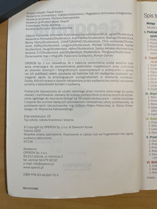 Geografia 2 szkoła branżowa