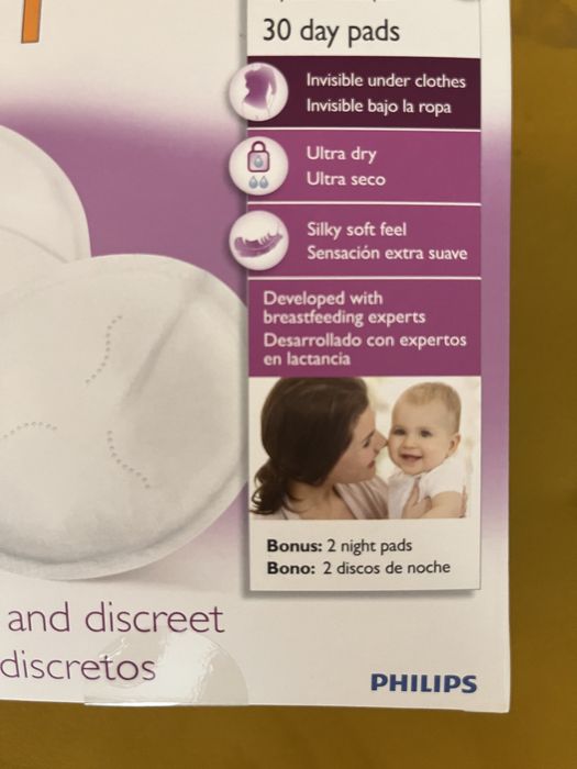 Philips Avent 20+2 Discos Descartáveis para Lactância