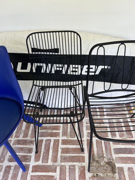 Cadeiras exterior e interior