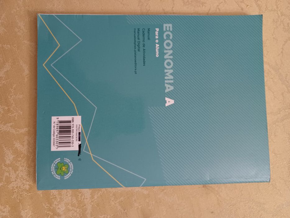 Manual Economia A  - 10º Ano ( como novo)