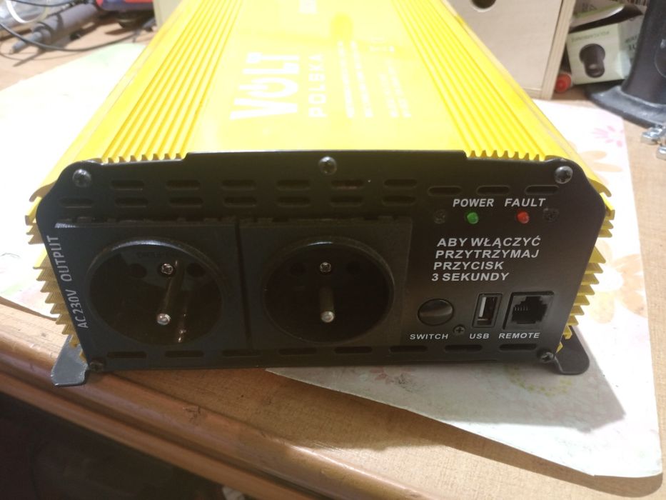 Przetwornica 12V na 230V Volt Polska