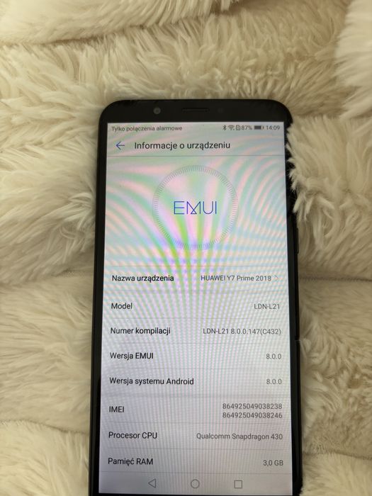 telefon Huawei Y7 Prime 2018 32GB