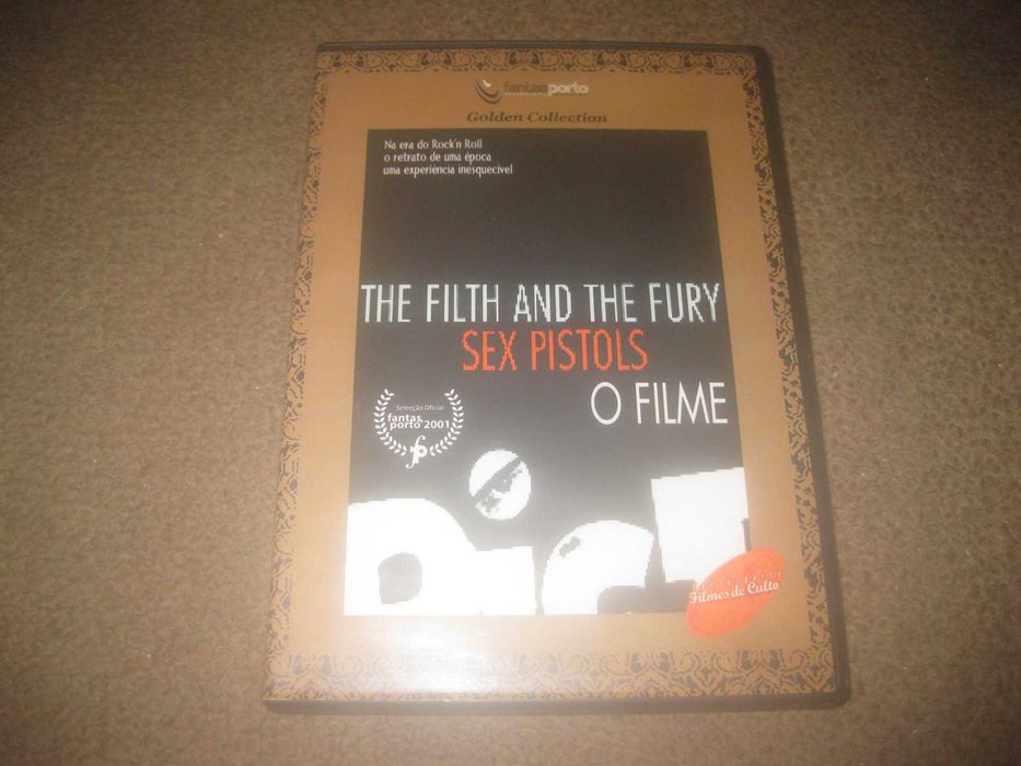 DVD "The Filth and the Fury- Sex Pistols: O Filme" de Julien Temple