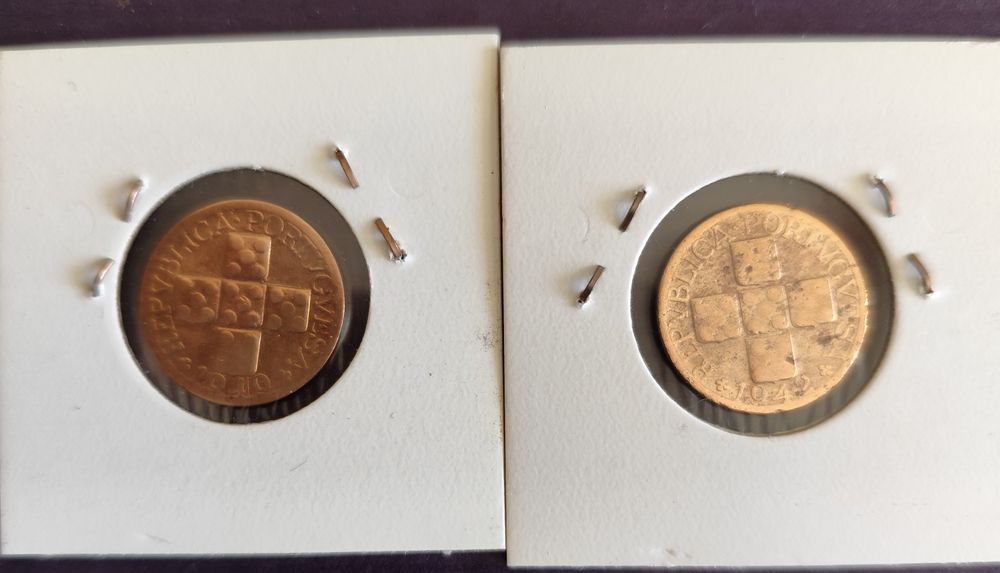 X X centavos de 1942 , 1949, Bronze BC