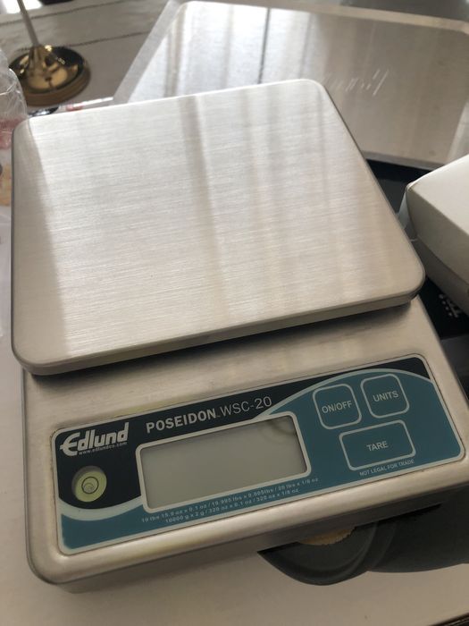 Balança Profissional inox EDLUND Poseidon WSC-20